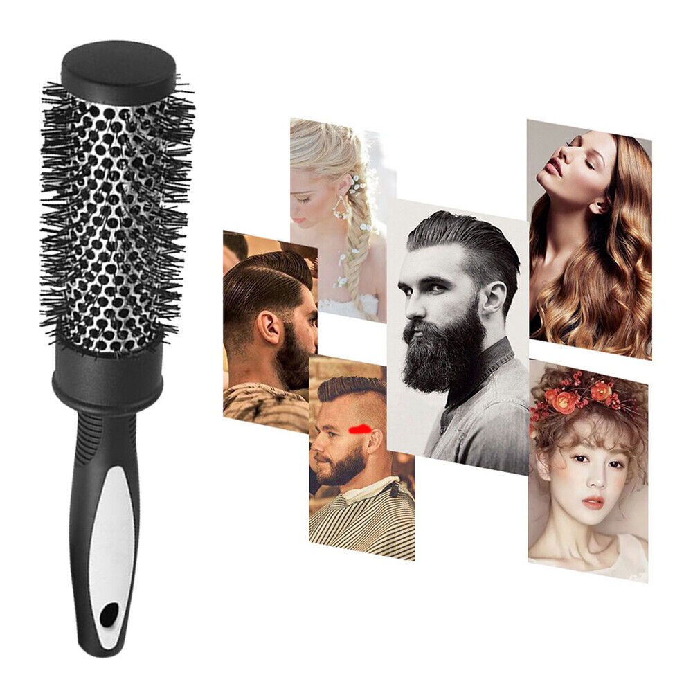 Nylon Hair Roll Comb Cylinder Curly Hair Rolling Comb Hair Styling Tool (S)