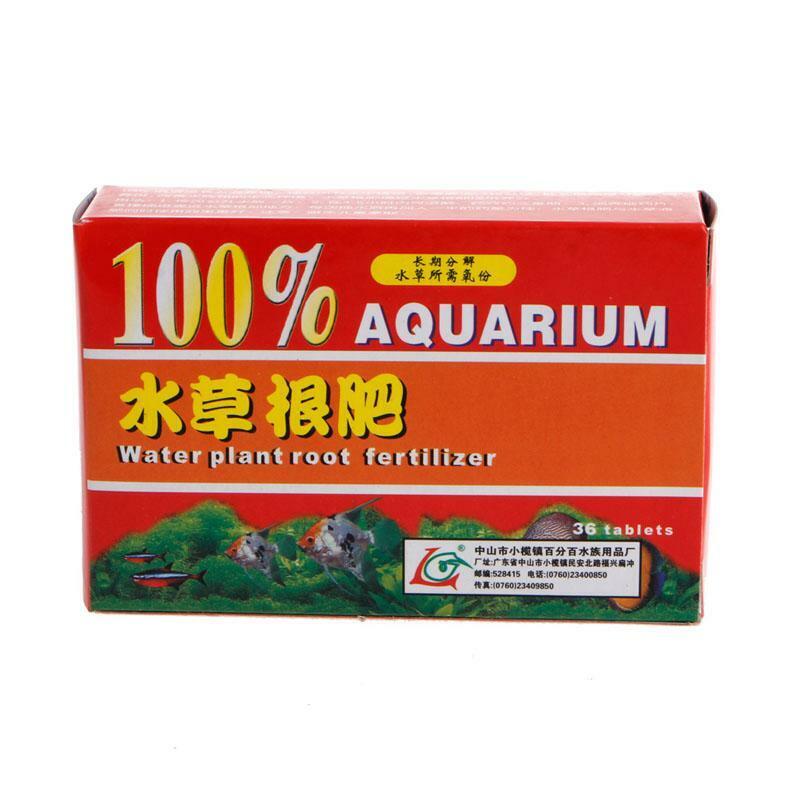 36pc/Box Aquarium Fish Tank Aquatic Cylinder Water Plant Root Fertilizer Tablets