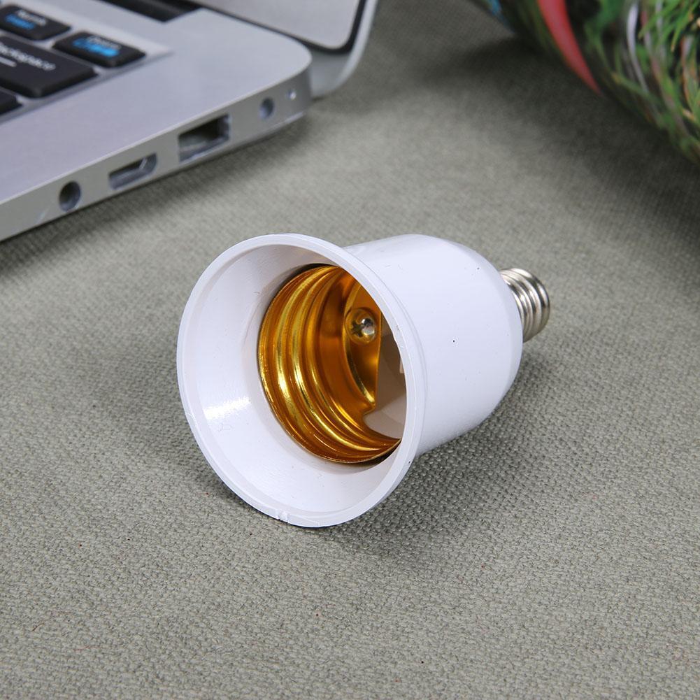 Light Adapter Screw Bulb Socket Lamp Holder Converter for E14 to E27