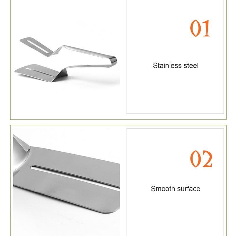 Spatula Tongs, Steak Clamps for BBQ Meats Pizza Pies Bread Fish Beefsteak