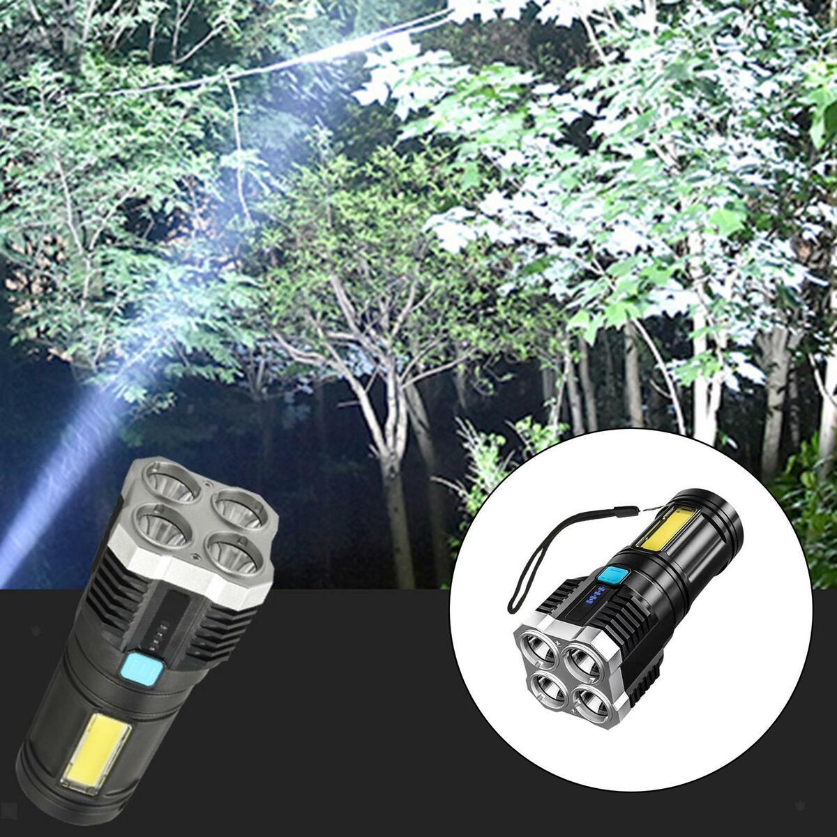 Rechargeable Batteries Lumens x Resistant  Light for Hiking Cycling