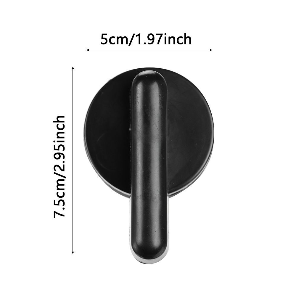 Toilet Nylon Plastic Indicator Buckle Door Lock Black Handle Indicator Lock