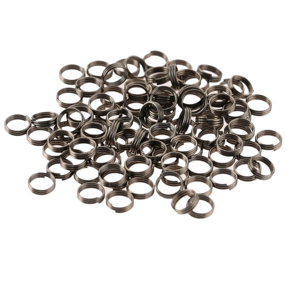 50pcs Stainless Steel Dart Shaft Round Ring Prevent Stem Splitting Protector NEW