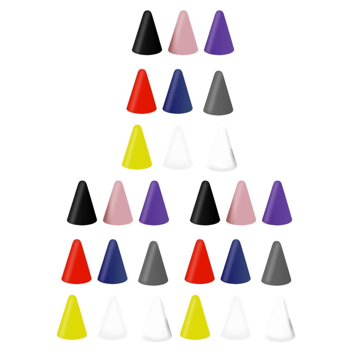 27x Replacement Silicone Tips High Sensitivity Cover Nib for Pencil 1ST 2ND