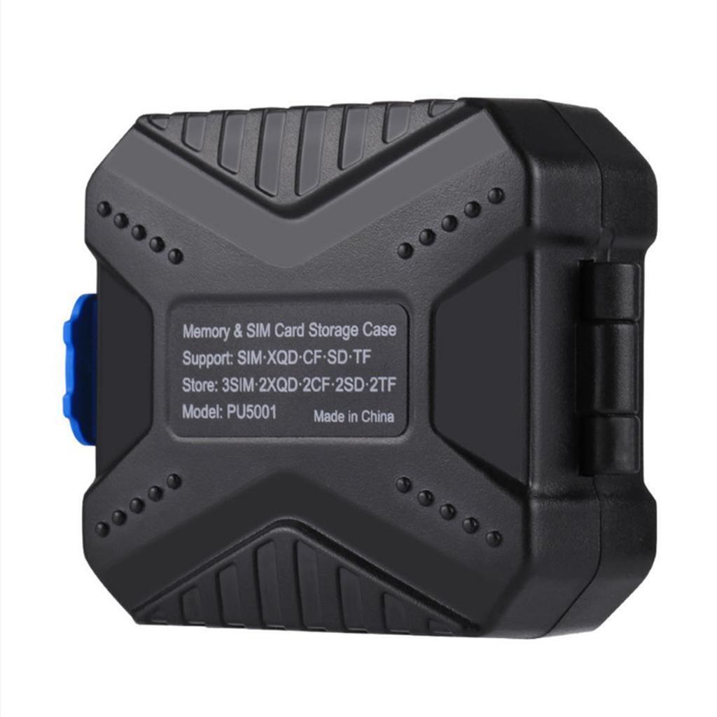 Waterproof  Case Storage Box Protector for SD CF TF Card PU5001
