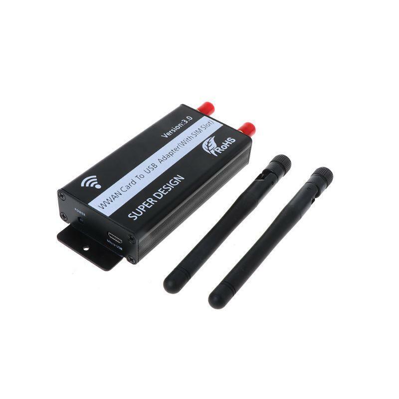 PCI-E Mini PCI-Express to USB Adapter With SIM Card Slot for WWAN/LTE Module