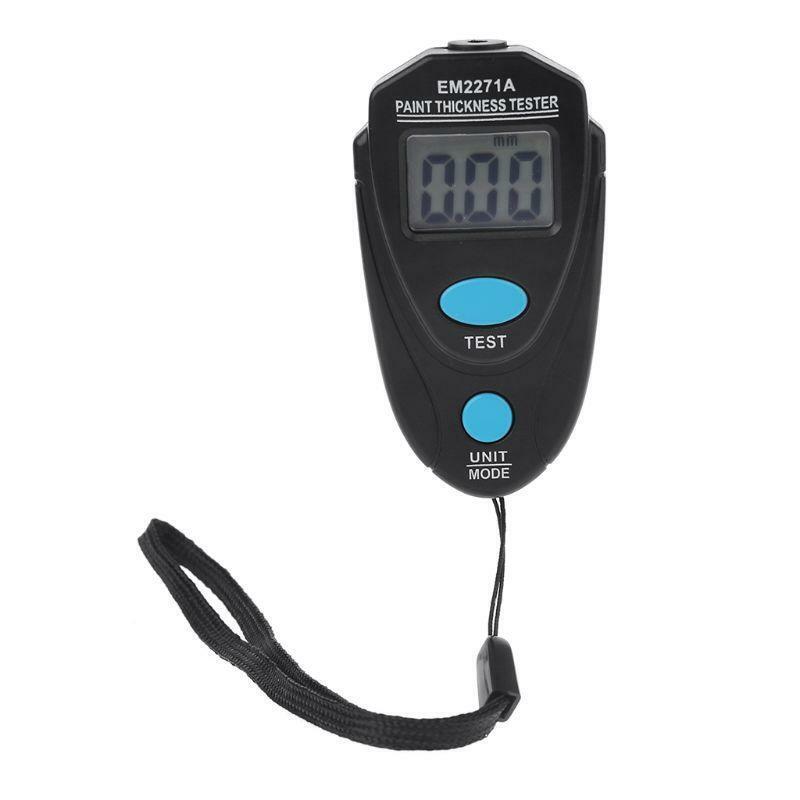 EM2271A Digital Fe/NFe 0.00-2.20mm Thickness Tester Car Auto Paint Coating Gauge