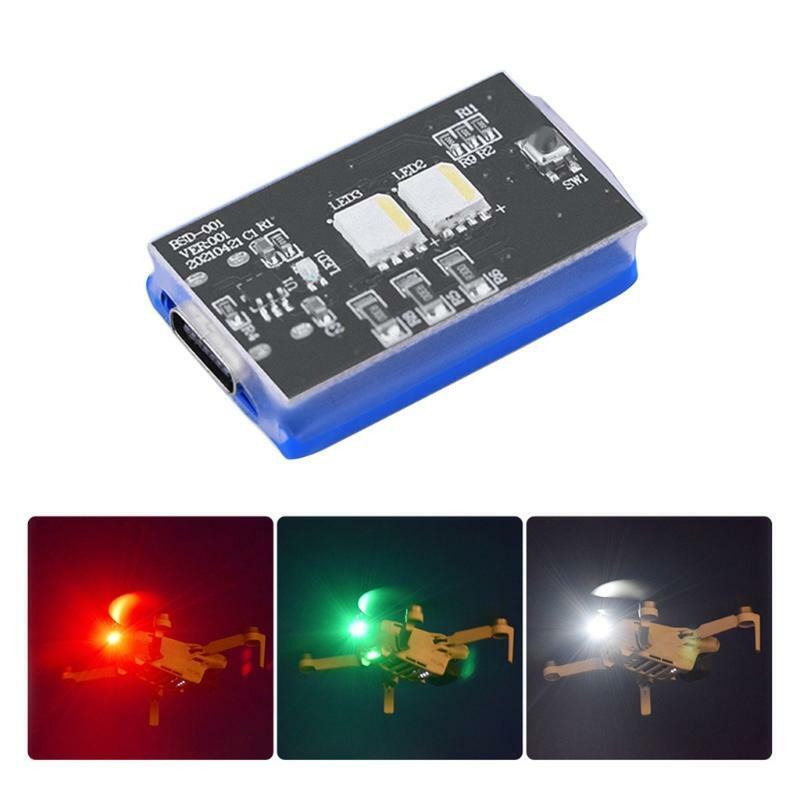 Universal Drone Light 3 Color Adjustable Lamp 3.5KM Visible for Mavic/Phantom