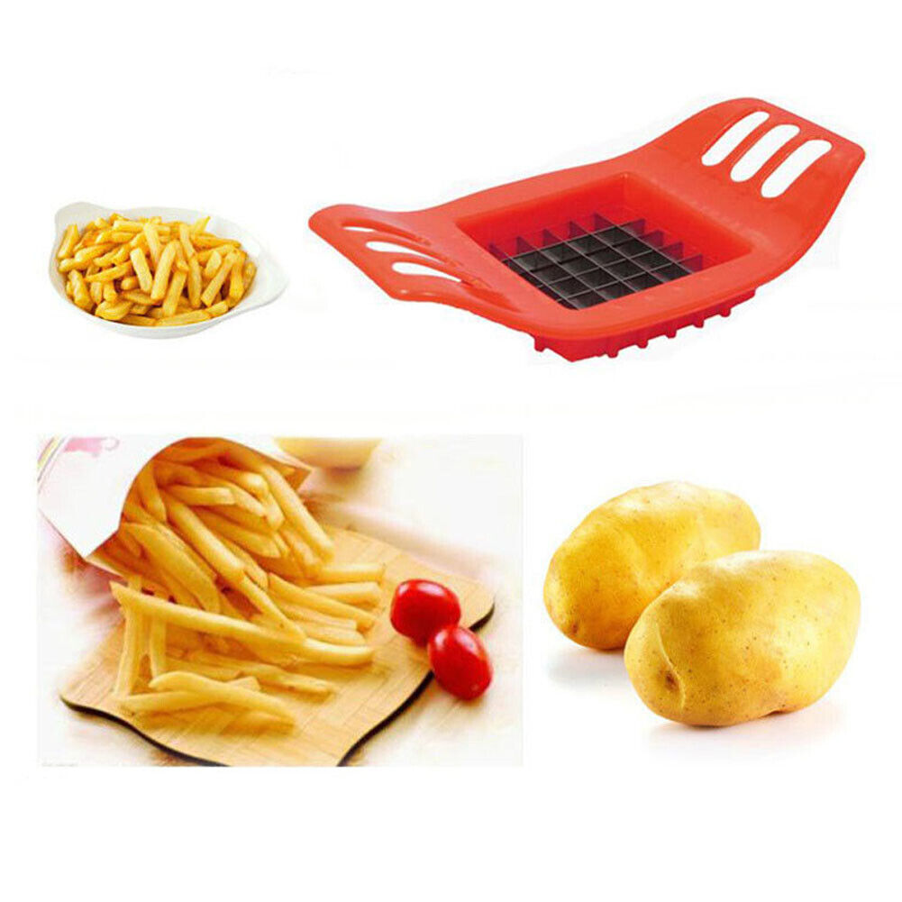 Brand New Stainless French Fry Cutter Potato Vegetable Slicer Chopper
