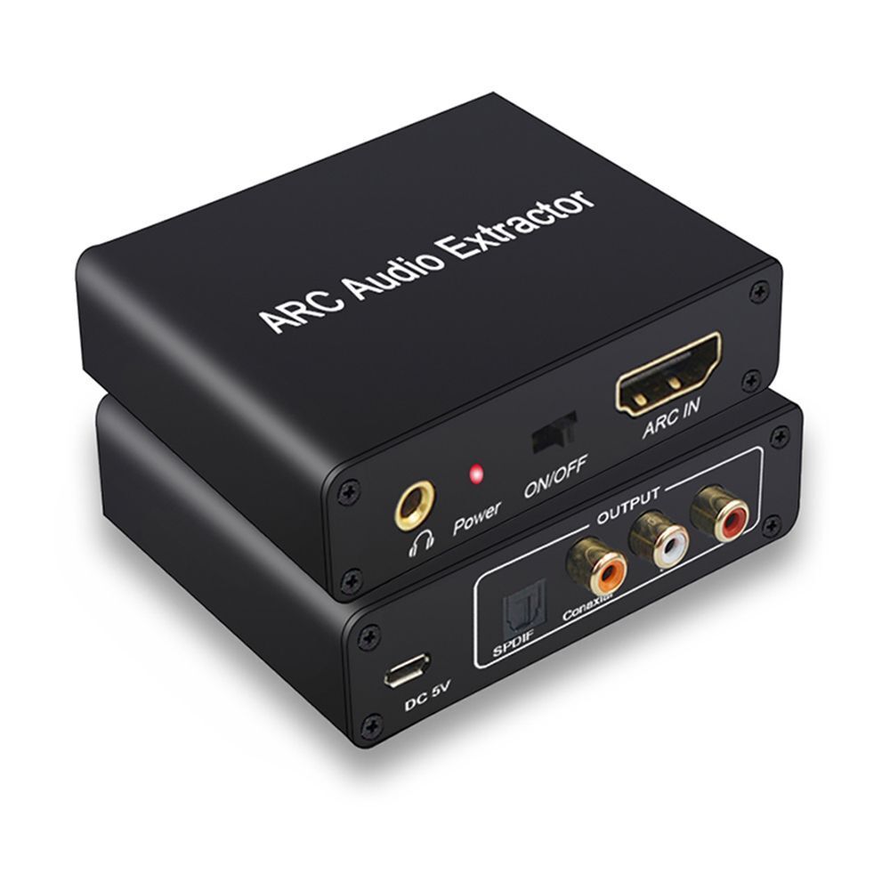 Return Channel Converter HDMI-compatible ARC Audio Extractor Digital to Analog