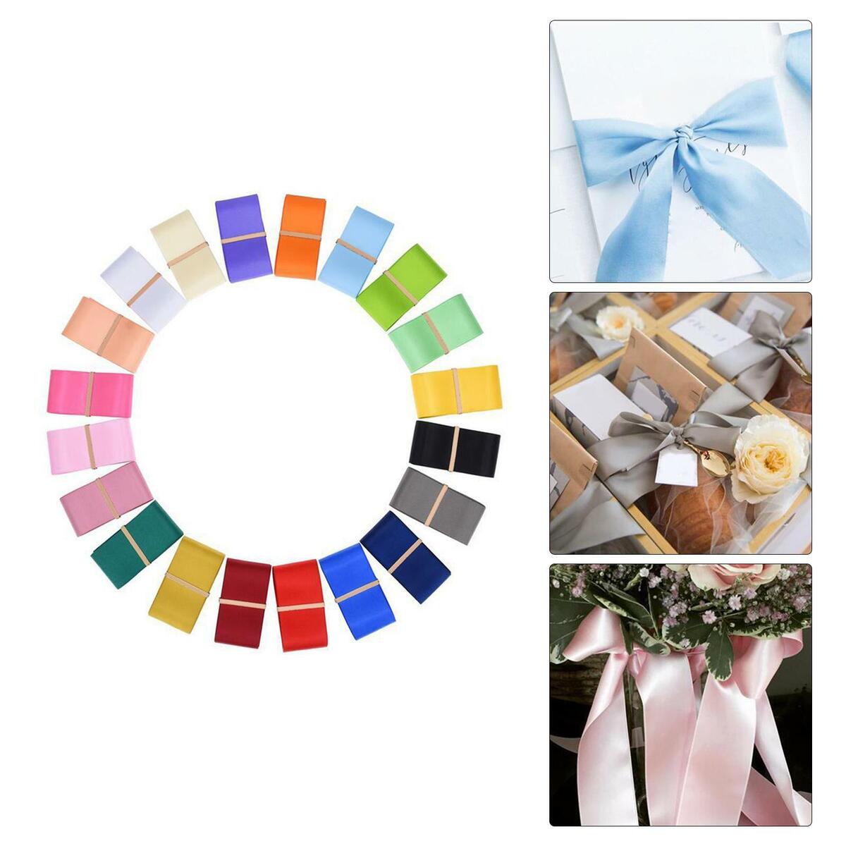 Ribbon Gift Wrapping DIY Material Crafts Making Sewing Party Decoration