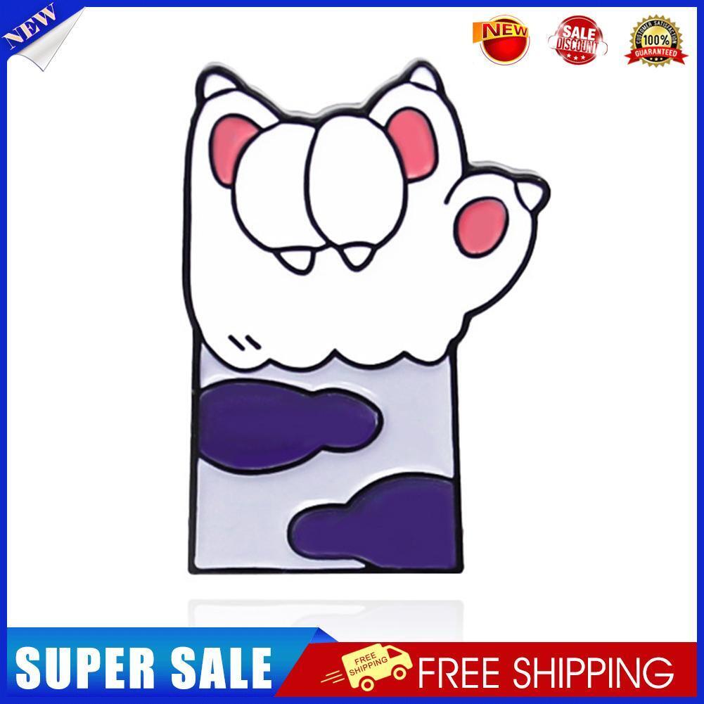 Cartoon Cat Paw Enamel Pin Lapel Brooch Collar Badges Jewelry (Style 3)