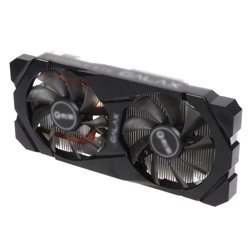 2PCS Graphics Card Cooling VGA Cooler Fan 4Pin 12V for GeForce RTX 1660 1660Ti