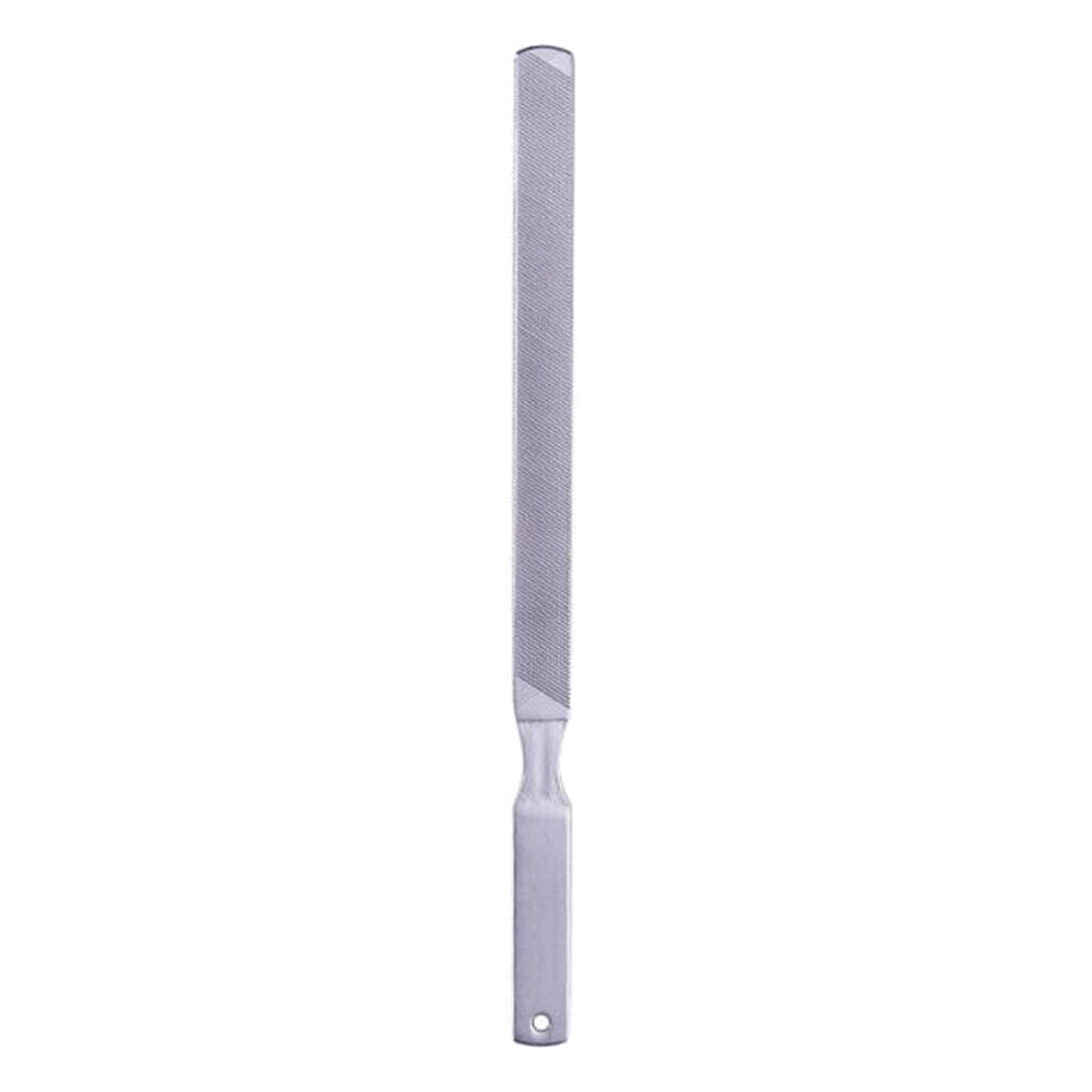 Nail Files Double Sided Metal Nail Art File Manicure Scrubber Pedicure Tools