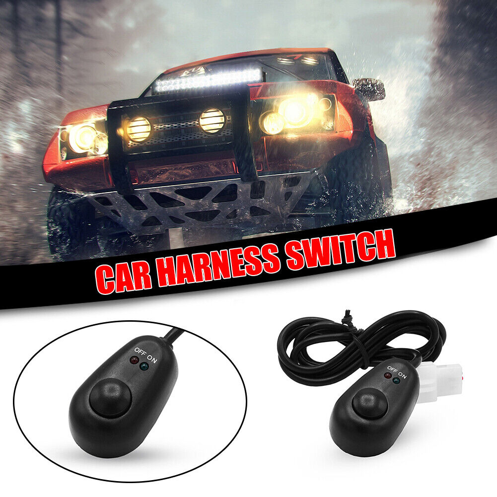 12V 24V On/Off Switch with Dual Color Indicator for Off Road LED Work Light
