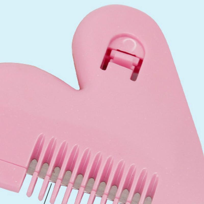 Pubic Hair Remover Razor Hair Cutting Comb With Blade For Dog Bangs Hair Trimmer