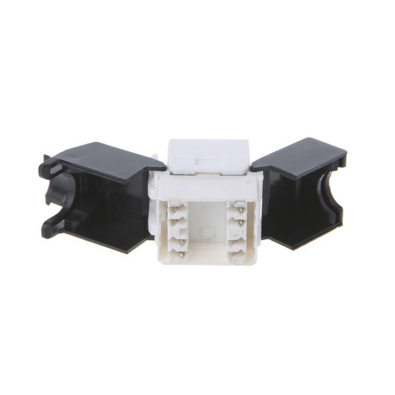 10pcs Gigabit RJ45 CAT6 Keystone Jacks Modules Tool-free Connection Cable adapte