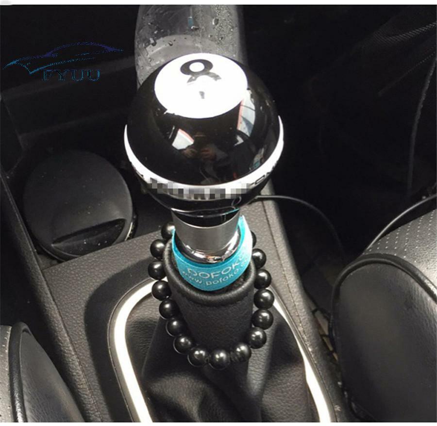 Car Gear Shift Knob Ball 8 Billiard Shape Lever Stick Shifter Fit For Manual Car