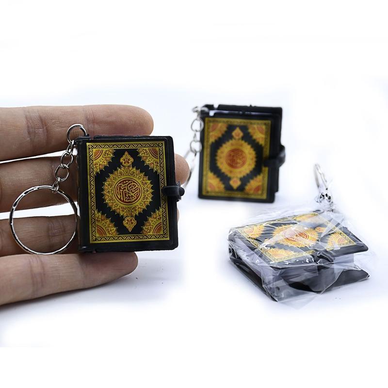 Mini Ark Quran Keychain Nice Book Real Paper Can Read Arabic the Koran Keychain