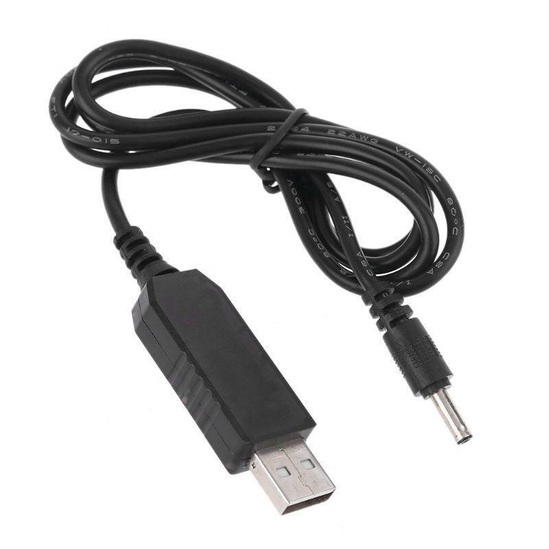QC3.0 USB to 12V 3.5x1.35mm Step Up Line Converter Cable for WiFi Router LED