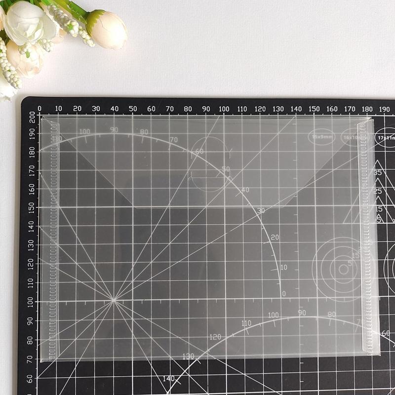 5''x7'' Stamp Storage Envelope Cutting Dies Collection Wallet Plastic Folder Bag