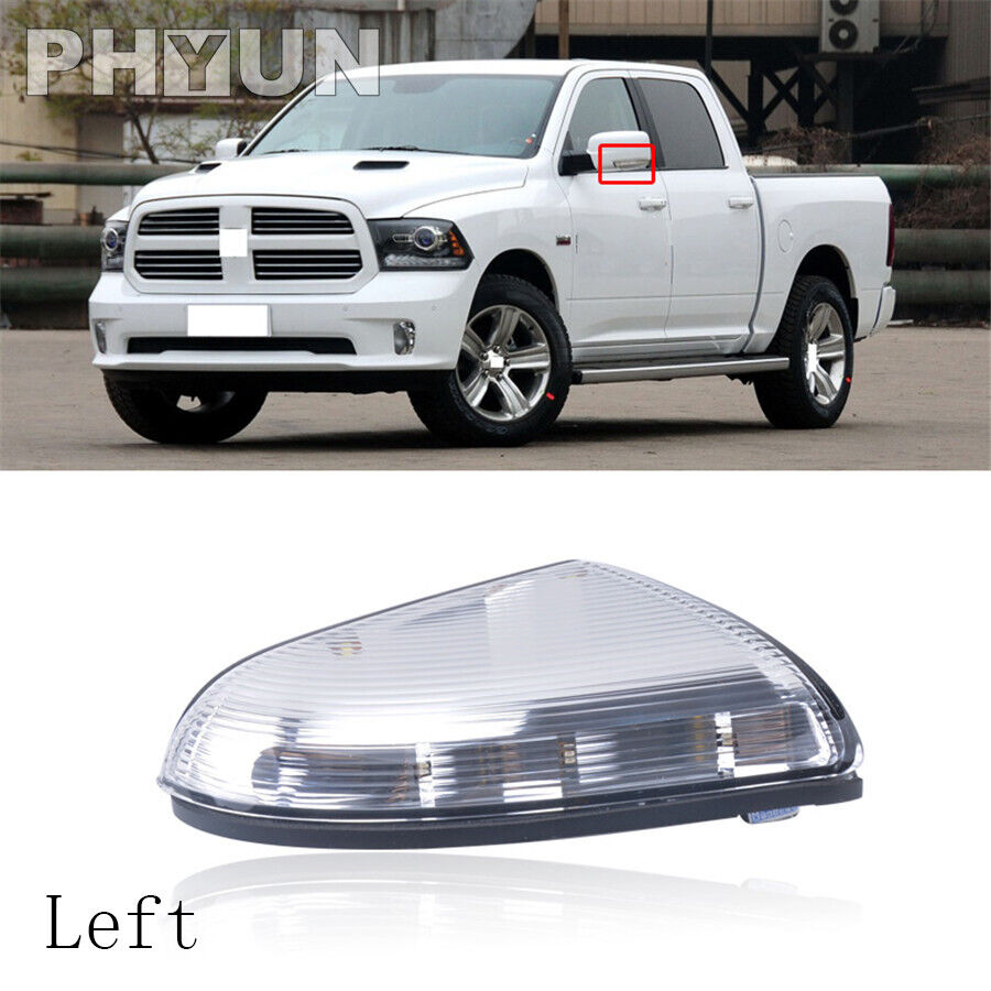 1pc 68064949AA Front Mirror Turn Signal Light Left For Dodge Ram 1500 2500 10-14