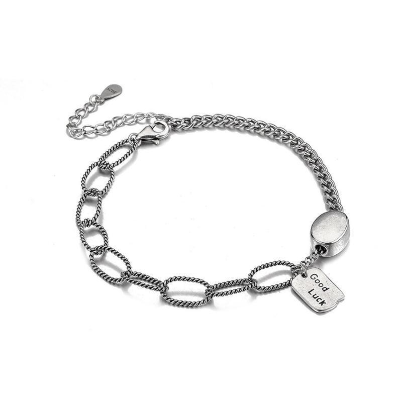 Fashion Bracelets for Women Hollow Out Geometry Alloy Bangle Adjustable Jewelry