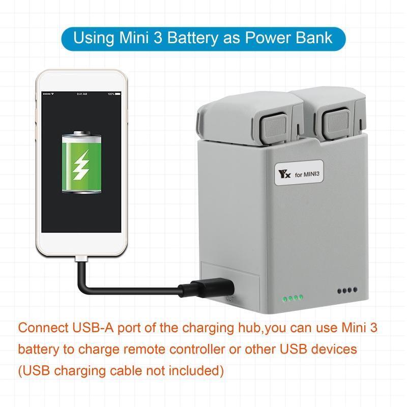 For Mini 3 Pro Two-way Charging Hub Battery For Mini 3 Pro Charger Accessory
