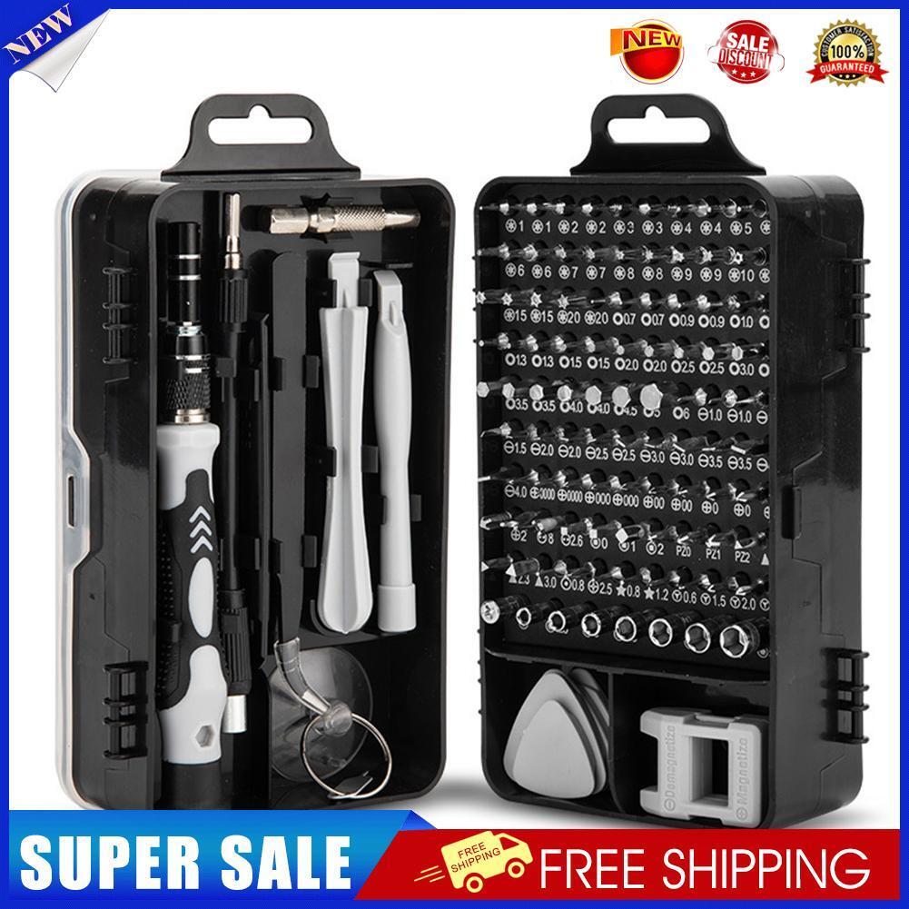 115 in 1 Screwdrivers Set w/ Magnetic Screw Driver Bit Tool for Phone Watch