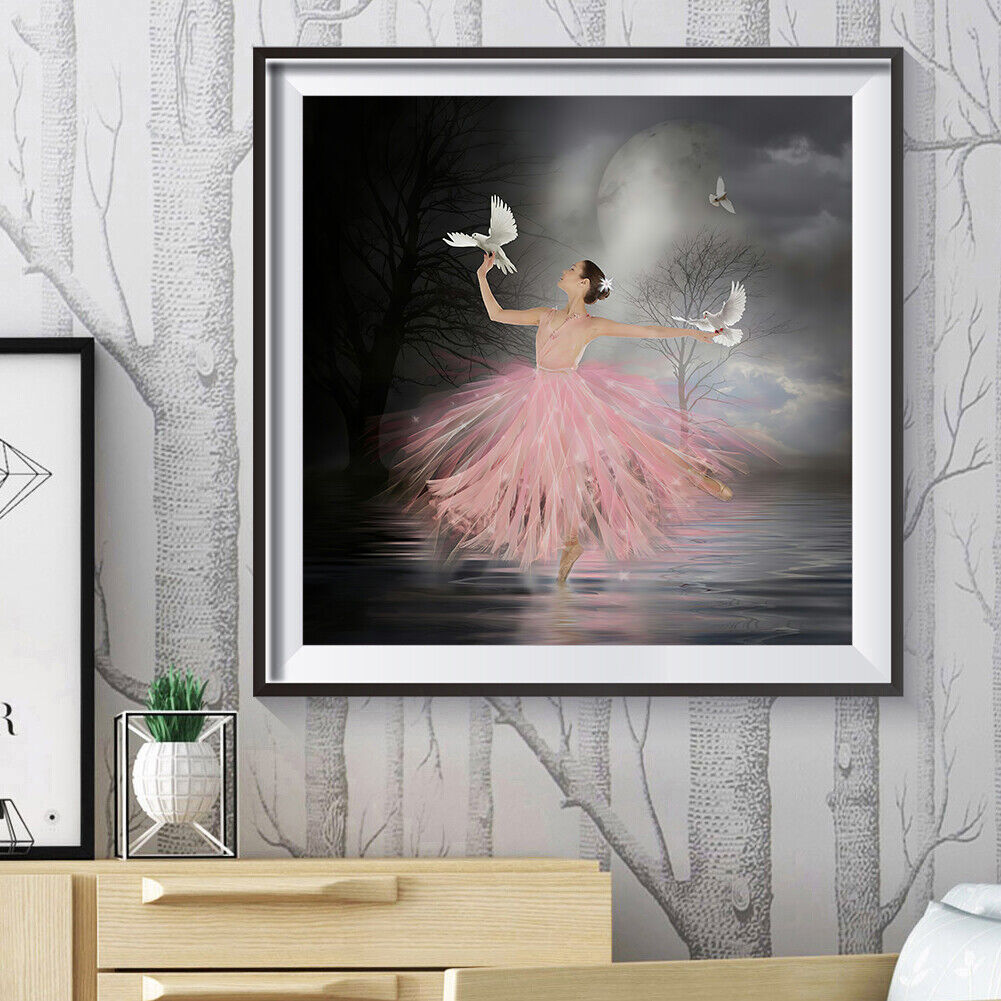 Ballet Girl Full Drill Diamond Painting DIY Mosaic Kit Picture Home Decor