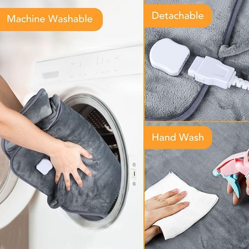 EU Plug Winter Electric Heating Shawl Shoulder Back Hot Compress Heating Pad