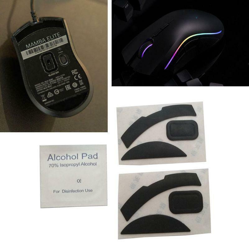 Durable Gaming Mouse Skates Feet Replacement Accessories for Razer Mamba Elite