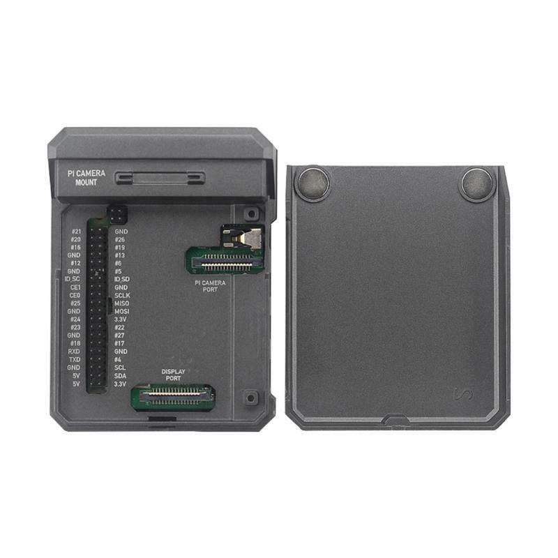Aluminum Alloy Case for Raspberry Pi 4 Black Box Metal Shell Passive Cooling