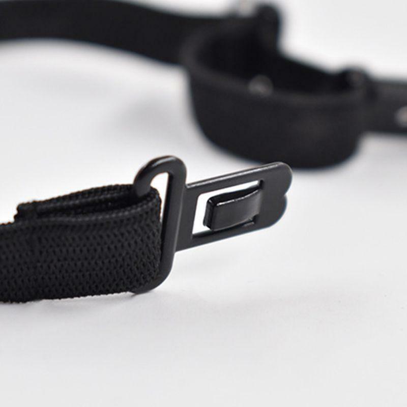 10Pcs DIY Accessories Bow Tie Adjustable Belt Elastic Strap Extender with Clip
