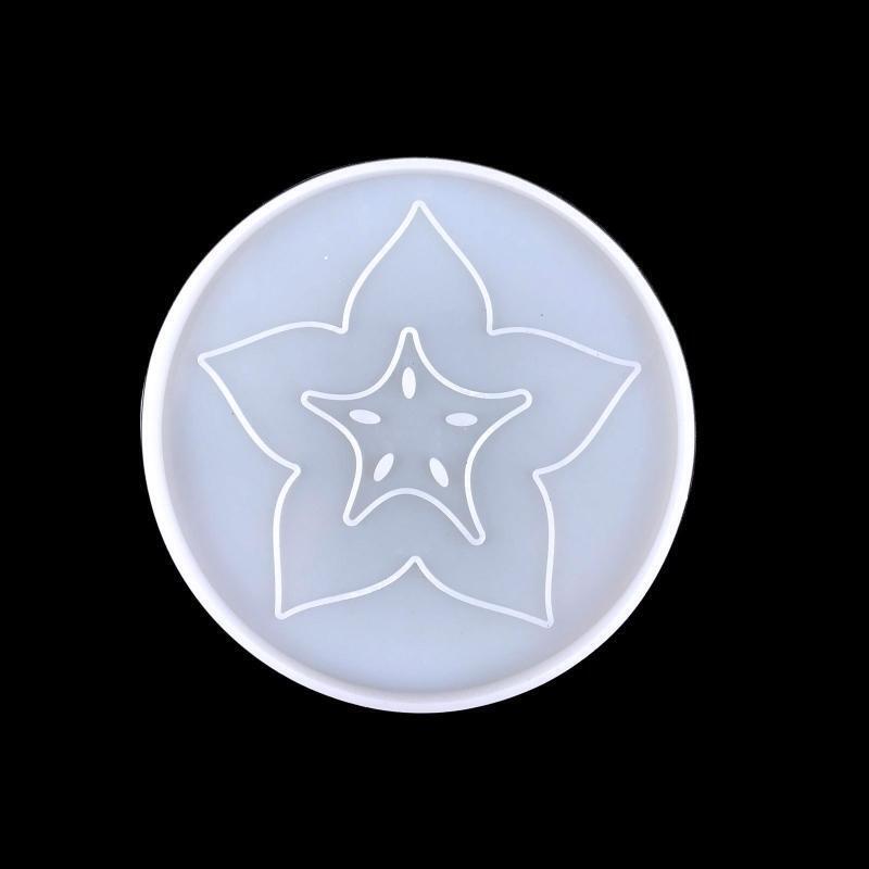 Coaster Mold DIY Silicone Anti-Scald Heat Insulation Pad Home Desktop Decoration