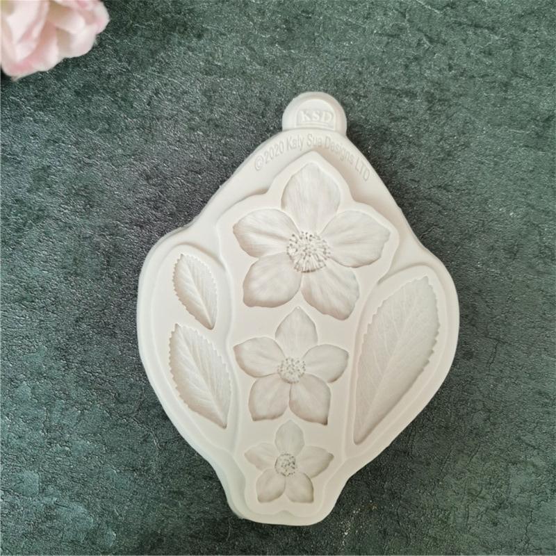 Flower Leaves Bakeware Cookie Mold Biscuit Mold DIY Cartoon Press Baking Mold