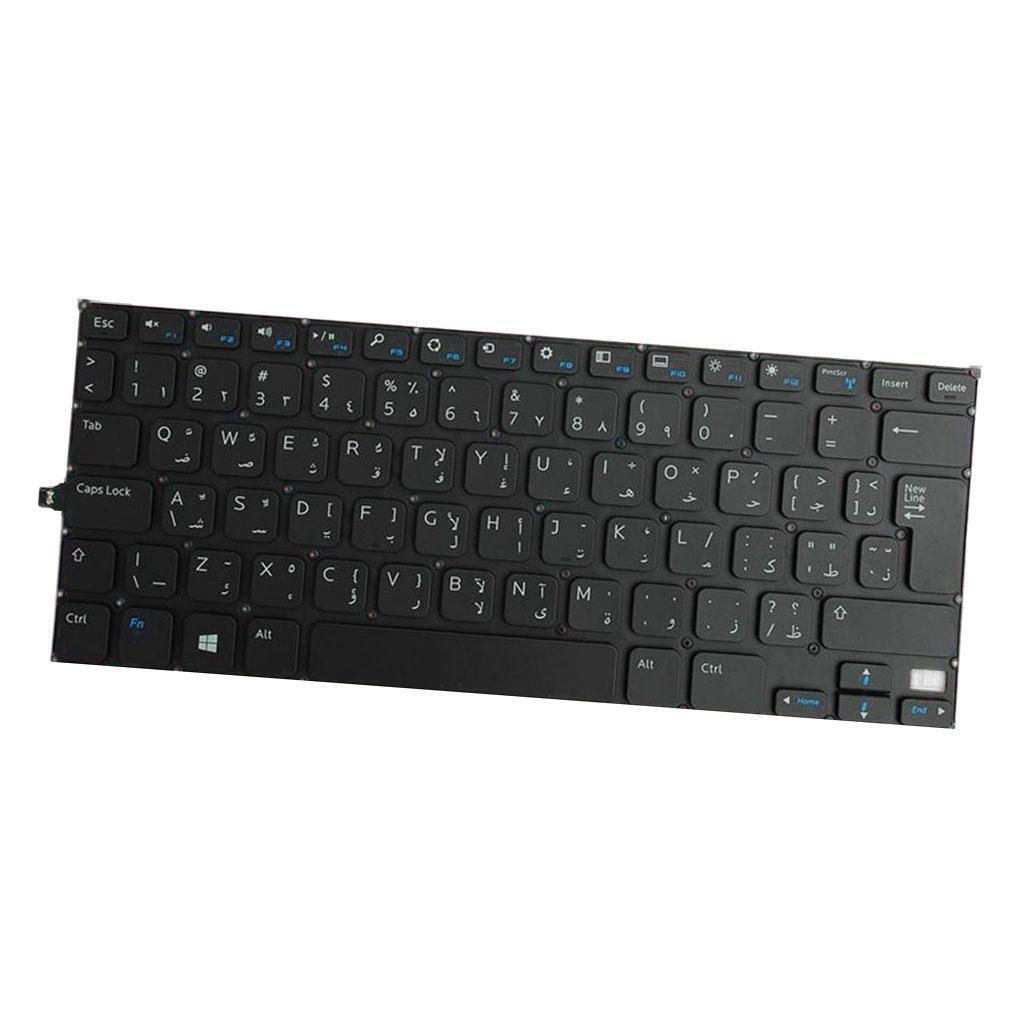 New Laptop Full Keyboard Arabic Layout Part Accs for Dell   11 3000