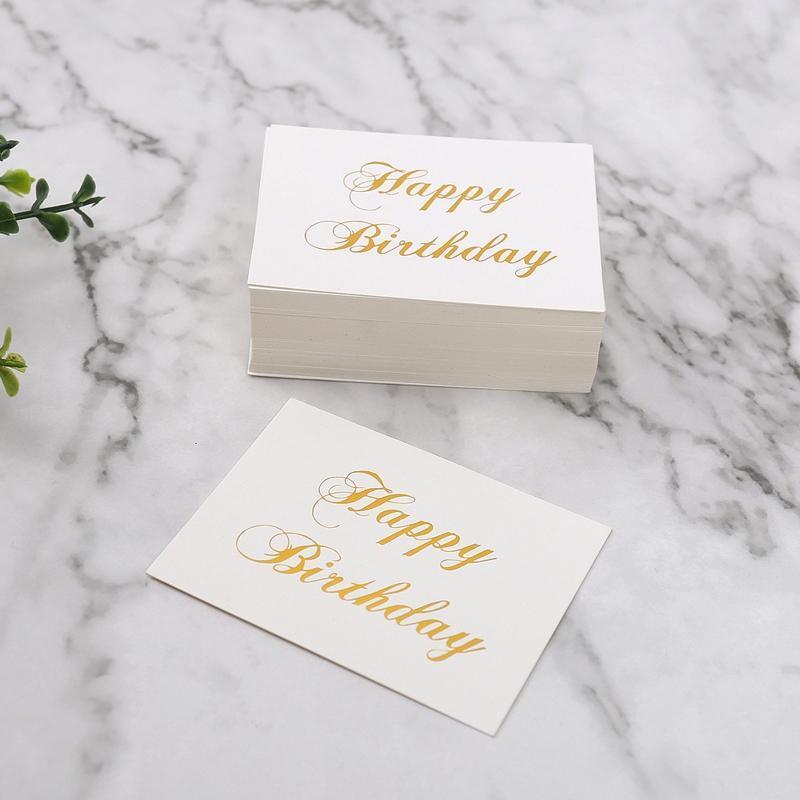 Unique Happy Birthday Cards for Birthday Gift Party Favors Cake Boutique 100Pack