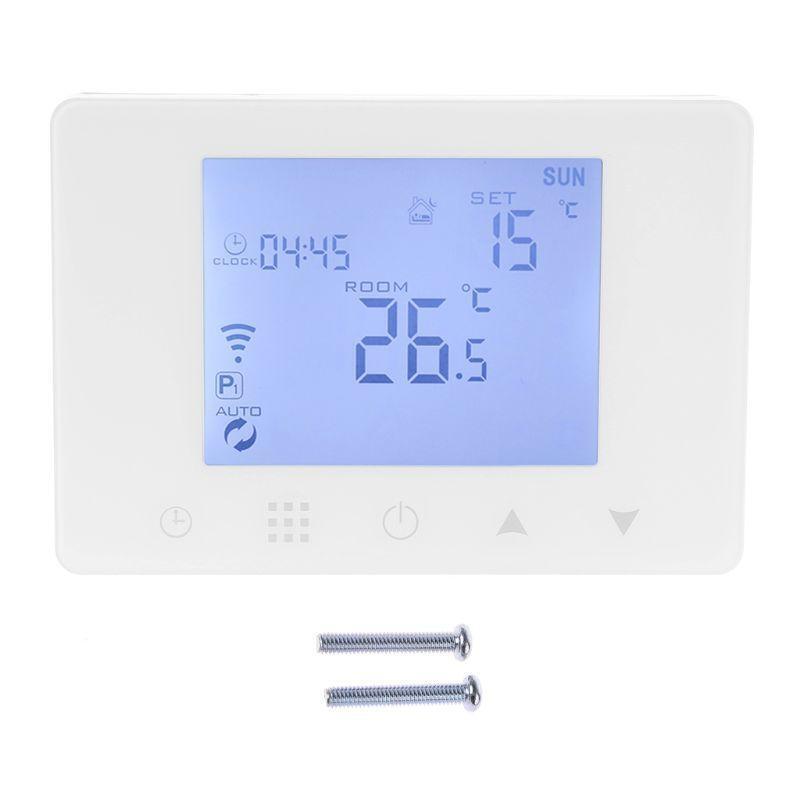 Wireless Room Thermostat for Boiler Gas Heating Programmable Temperature Control
