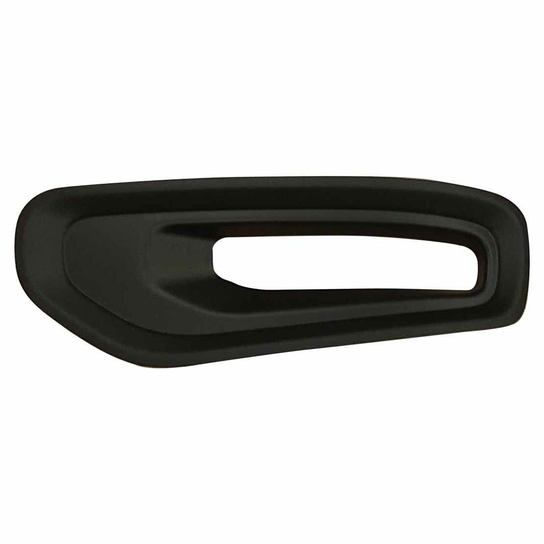 Left Front Fog Light Frame Cover Fit for Ram 1500 2500 3500 2019-2021 Black