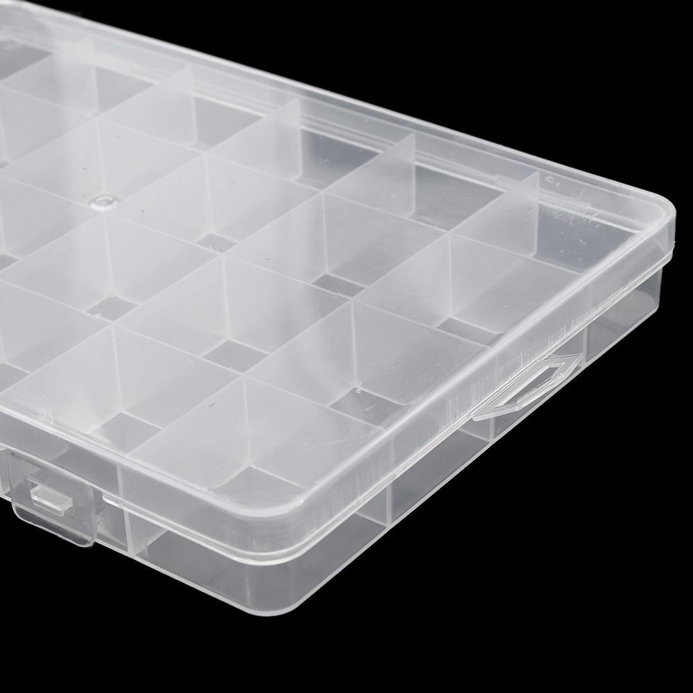 Compartment Beads Container Storage Case Earring Boxes Jewelry Storage Box