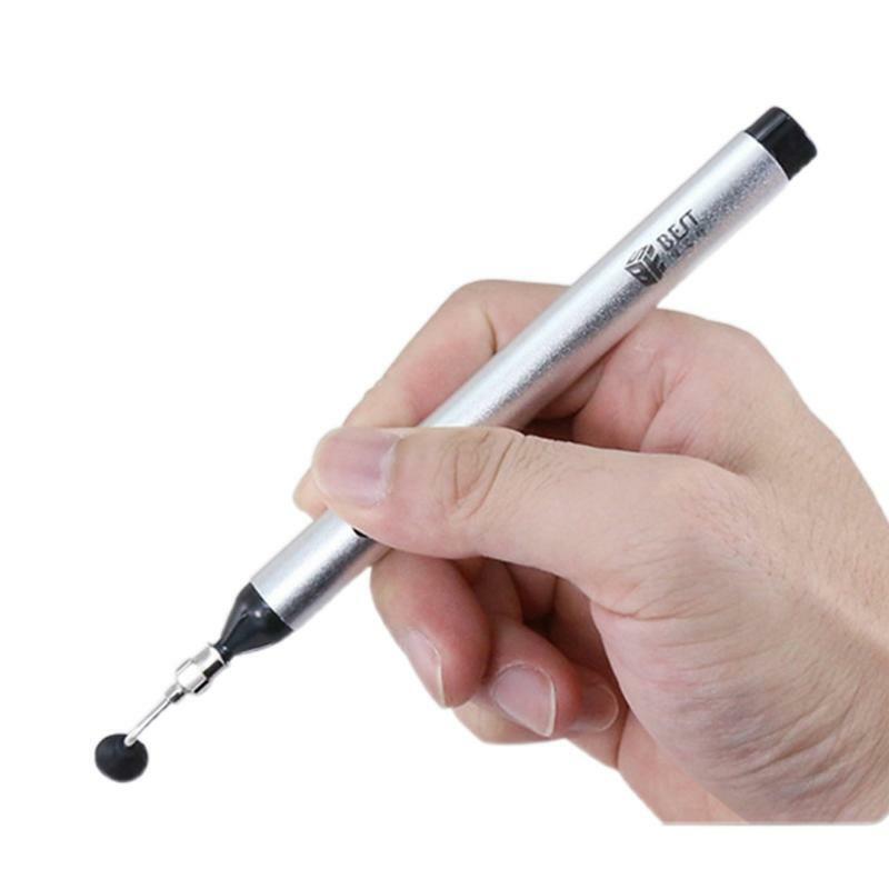 Vacuum Sucker Pen with 3 Size Suction Headers for IC SMD Electronics DIY Tools