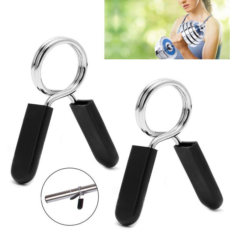 Barbell Dumbbell Rod Buckle Spring Clip Spring Buckle Spring Clip Barbell Lock
