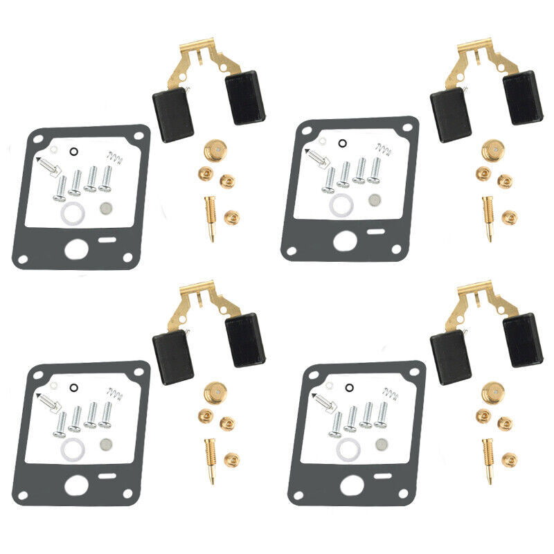 4pcs Carburetor Carb Repair Kit Rebuild Set fit for Yamaha XV1000 1984-1985 New
