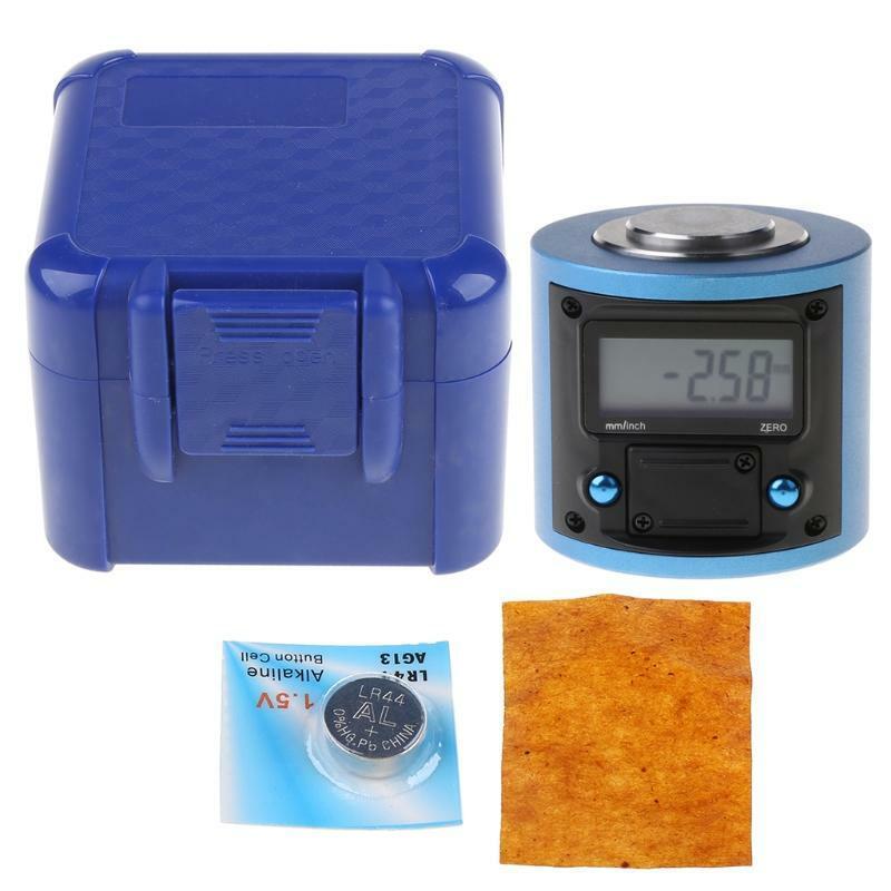 Digital Magnetic Z Axis Tool Dial Zero Pre Setter Gage Offset CNC Metric Inch