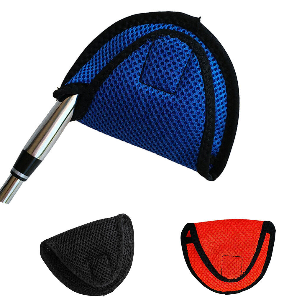 Mallet Putter Head  Head  Bag Golf Accessories Black