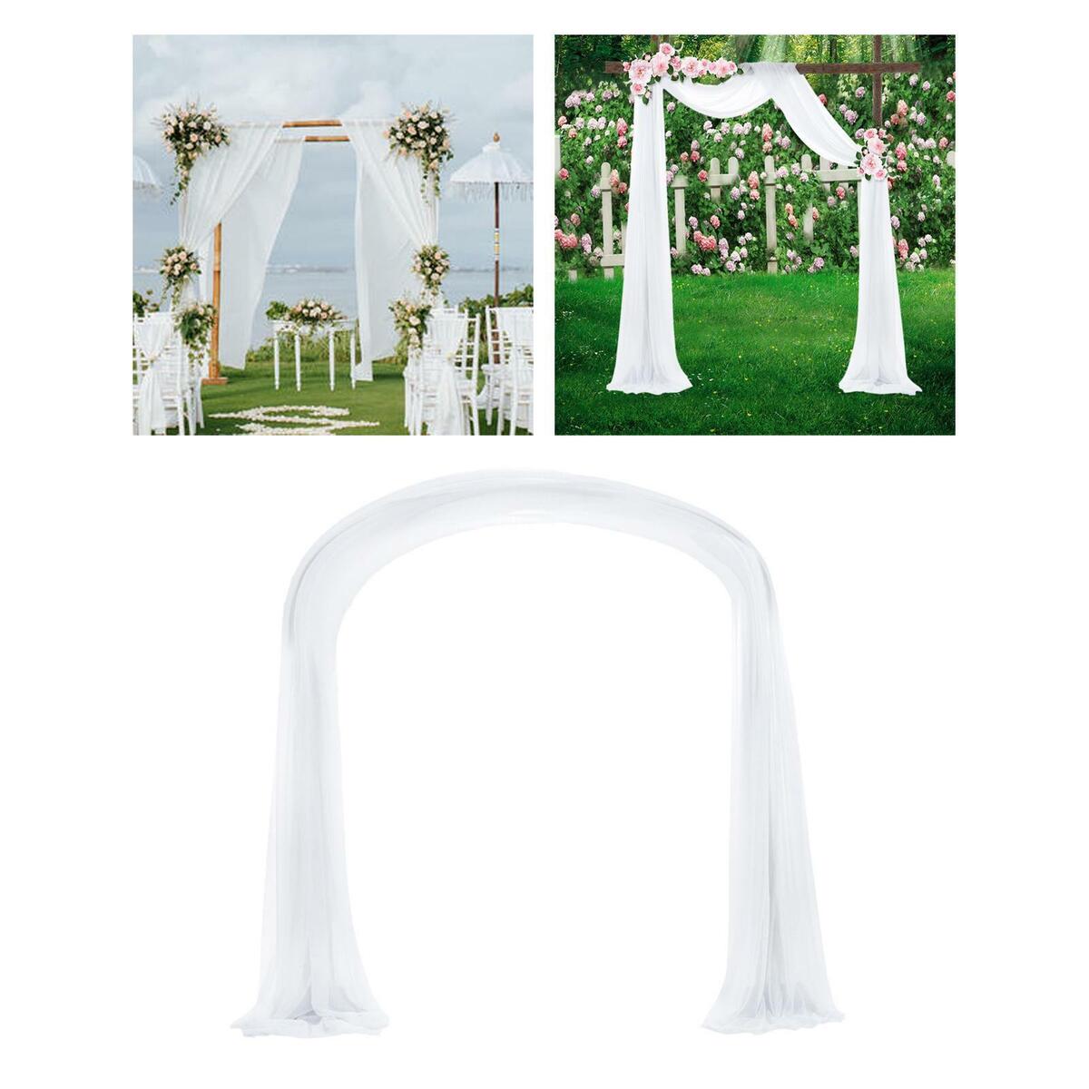 Wedding Arch Draping Fabric Drapes Curtain Drapery  Showers Decor