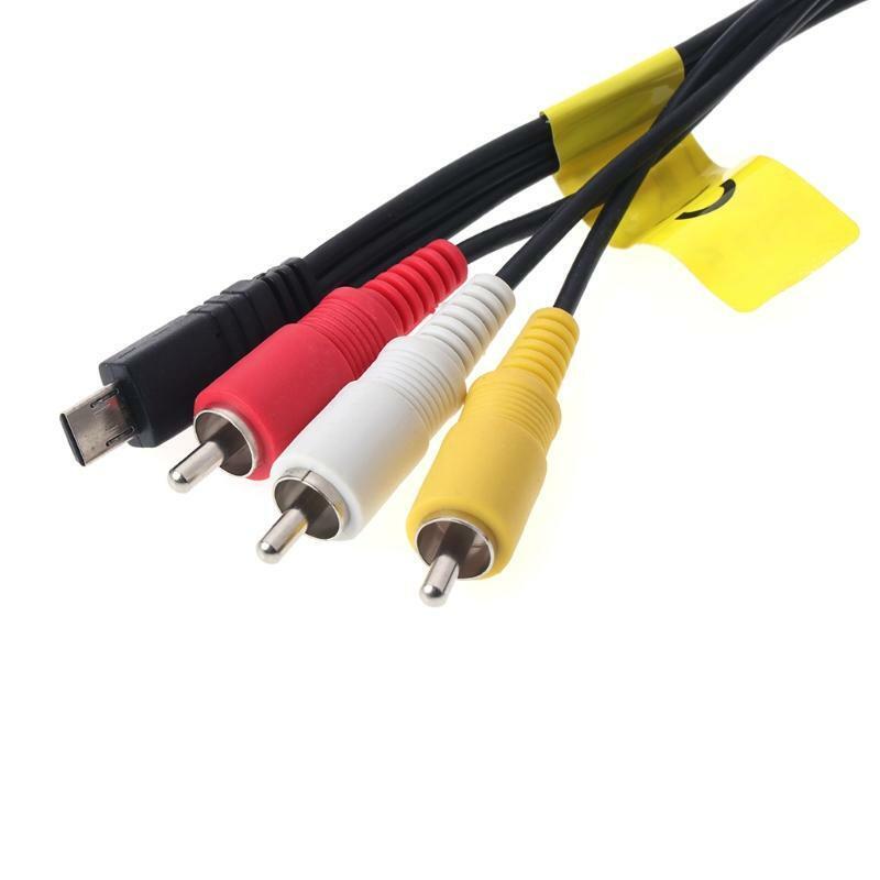 AV Cable VMC-15MR2 RCA Terminal Cord for Sony Handycam Camcorder Digital Camera