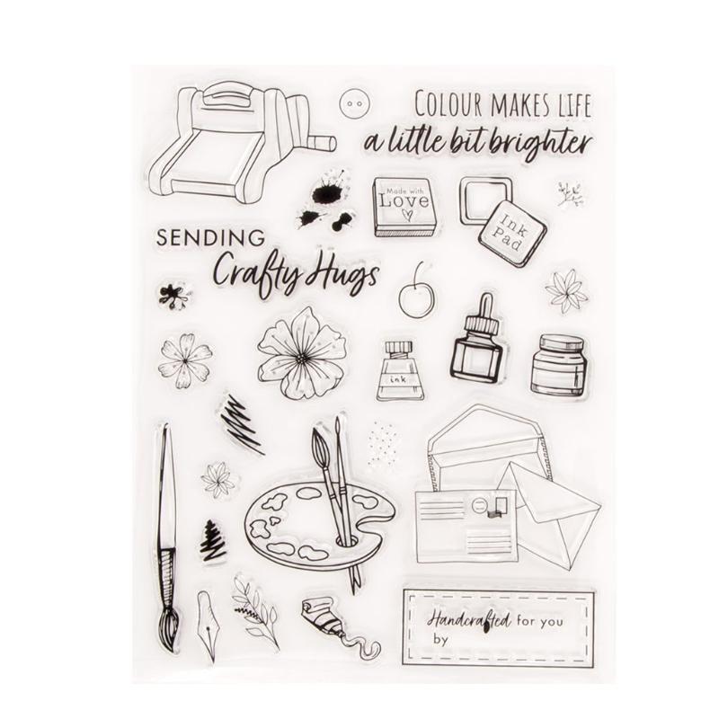 Stationery Silicone Clear Seal Stamp DIY Scrapbooking Embossing Photo Album Card