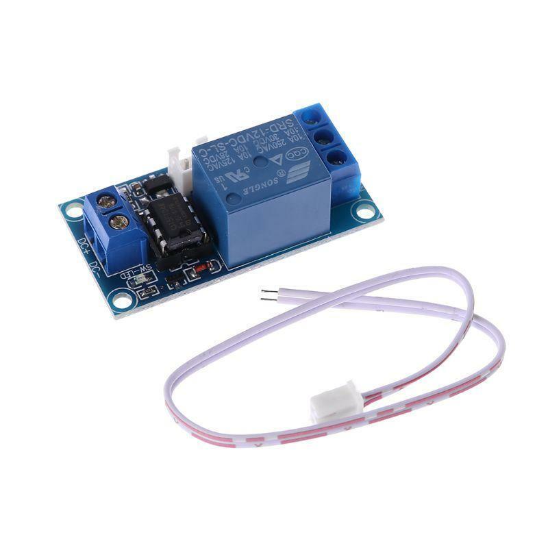 1 Channel 12V Latching Relay Module with Touch Bistable Switch MCU Control 1pc